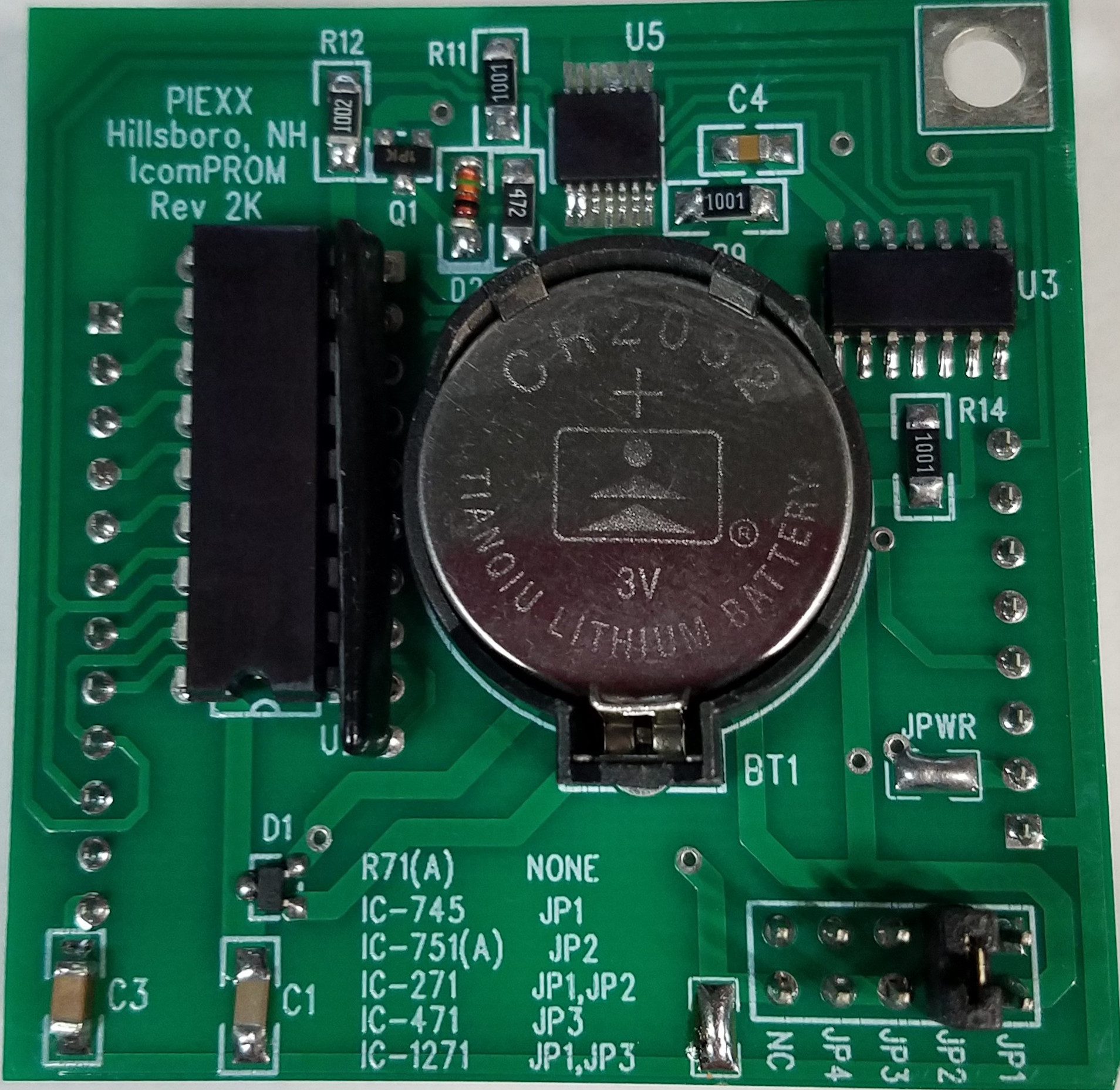 UT-50px Tone Encoder for the Icom IC-2SAT, IC-24, IC-229 ect. [UT 